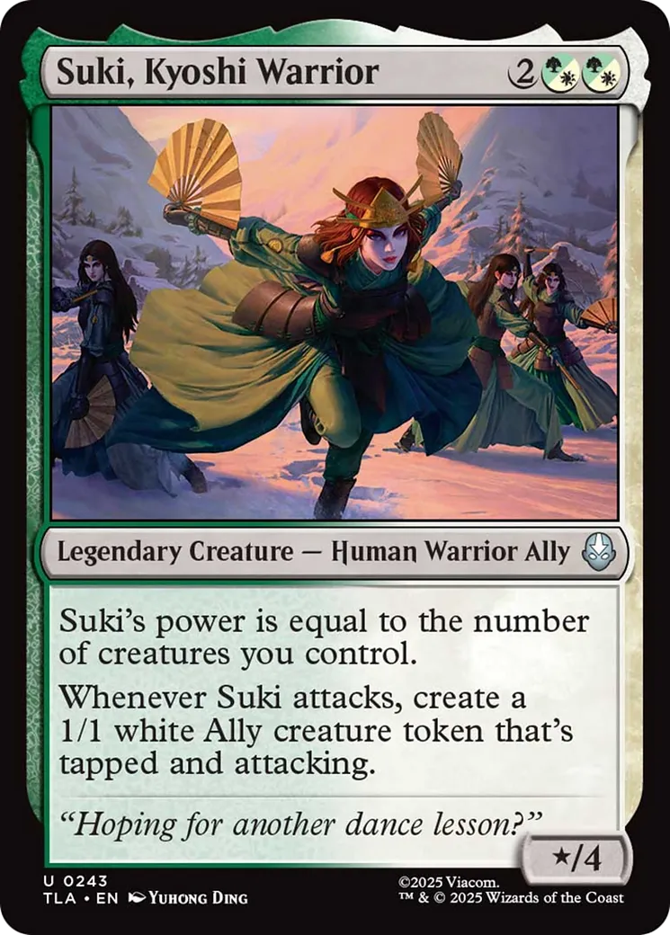 Suki, Kyoshi Warrior — Avatar: The Last Airbender — Magic: The Gathering