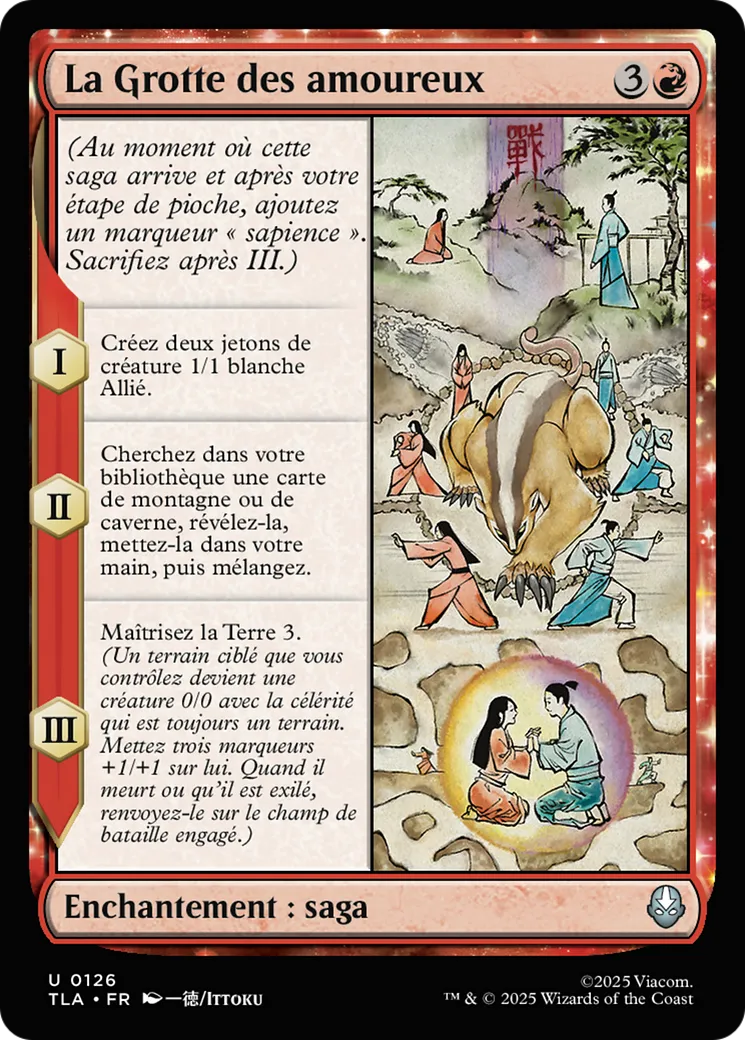 La Grotte des amoureux — Avatar: The Last Airbender — Magic: The Gathering