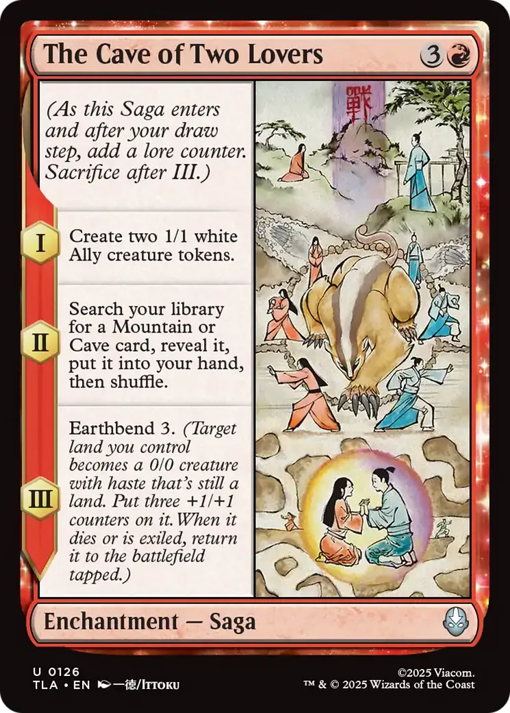La Grotte des amoureux — Avatar: The Last Airbender — Magic: The Gathering