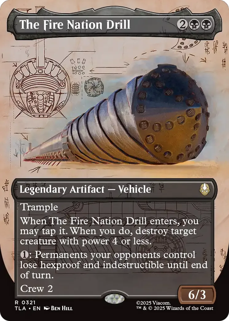 The Fire Nation Drill — Avatar: The Last Airbender — Magic: The Gathering