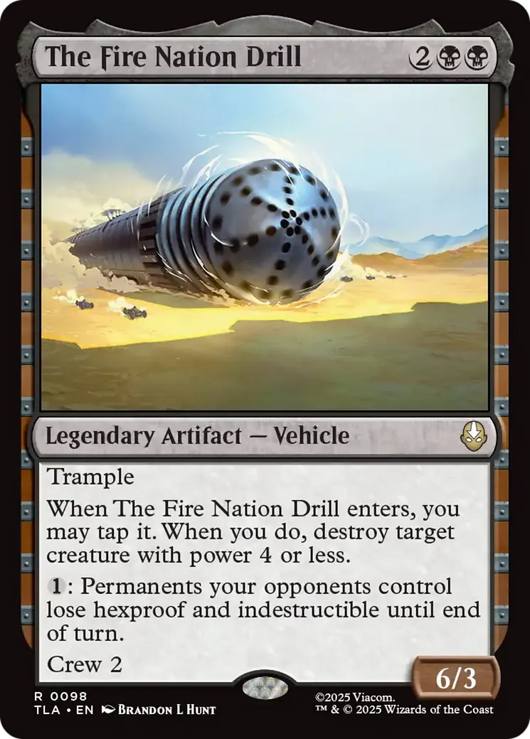 Foreuse de la Nation du Feu — Avatar: The Last Airbender — Magic: The Gathering