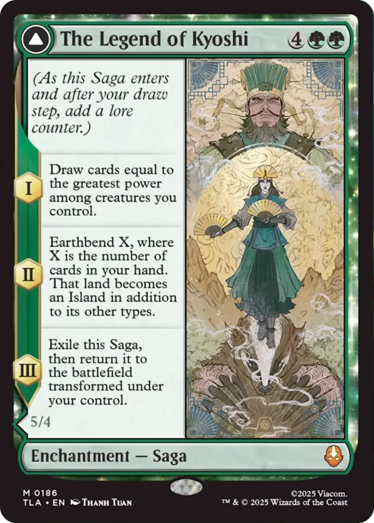 La légende de Kyoshi // Avatar Kyoshi — Avatar: The Last Airbender — Magic: The Gathering