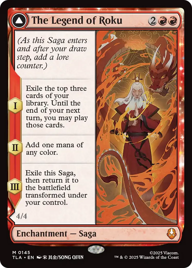 The Legend of Roku // Avatar Roku — Avatar: The Last Airbender — Magic: The Gathering