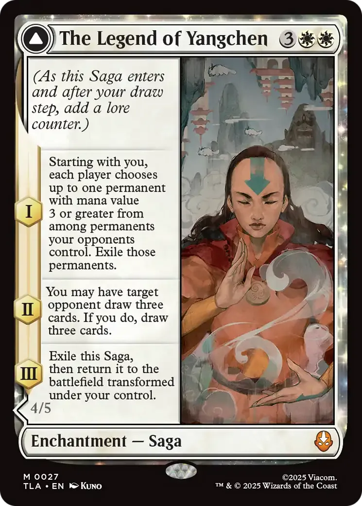The Legend of Yangchen // Avatar Yangchen — Avatar: The Last Airbender — Magic: The Gathering