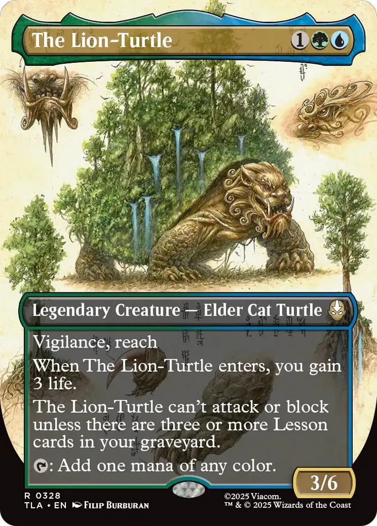 The Lion-Turtle — Avatar: The Last Airbender — Magic: The Gathering