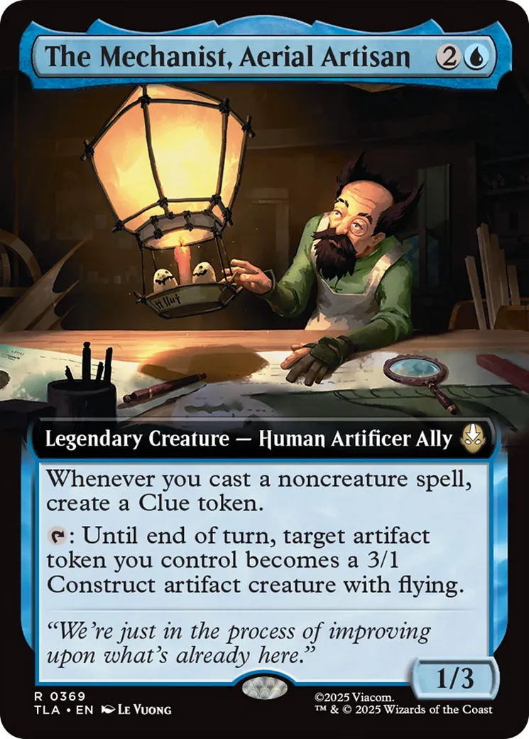 Le Mécanicien, artisan aérien — Avatar: The Last Airbender — Magic: The Gathering