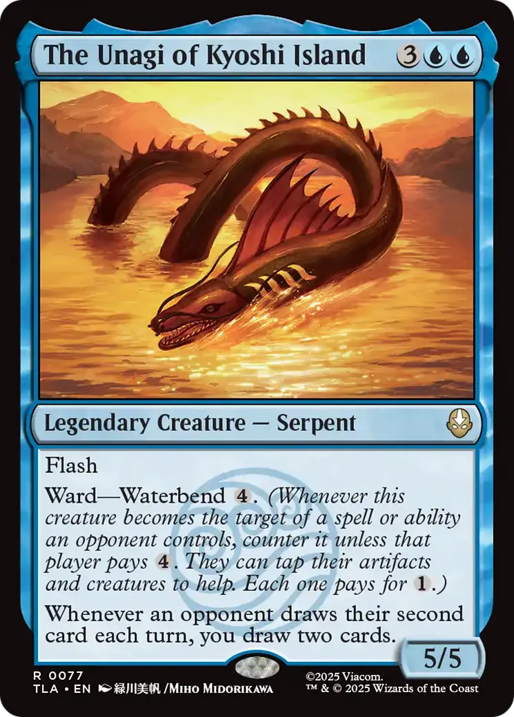 The Unagi of Kyoshi Island — Avatar: The Last Airbender — Magic: The Gathering