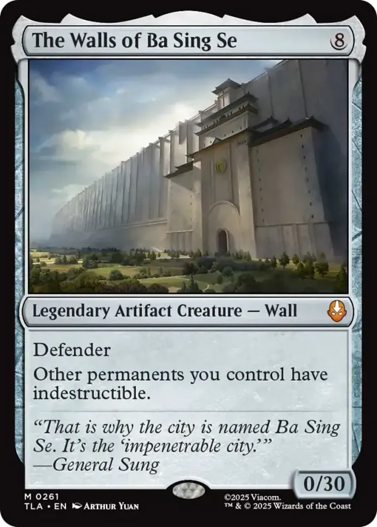 Les murailles de Ba Sing Se — Avatar: The Last Airbender — Magic: The Gathering