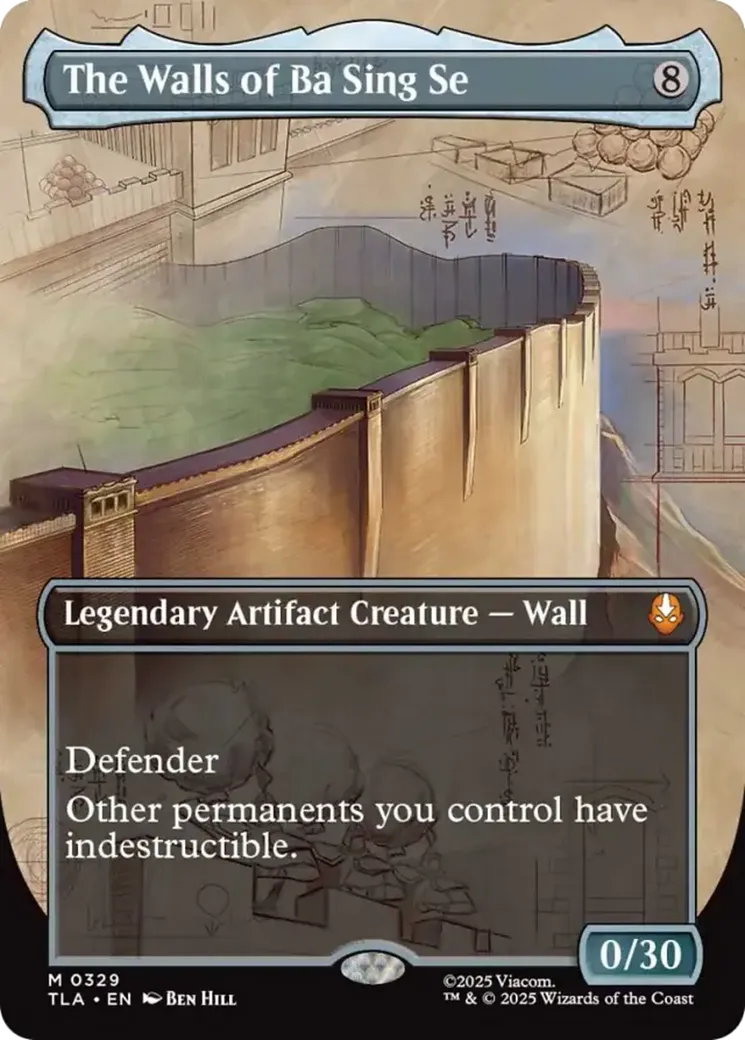 Les murailles de Ba Sing Se — Avatar: The Last Airbender — Magic: The Gathering