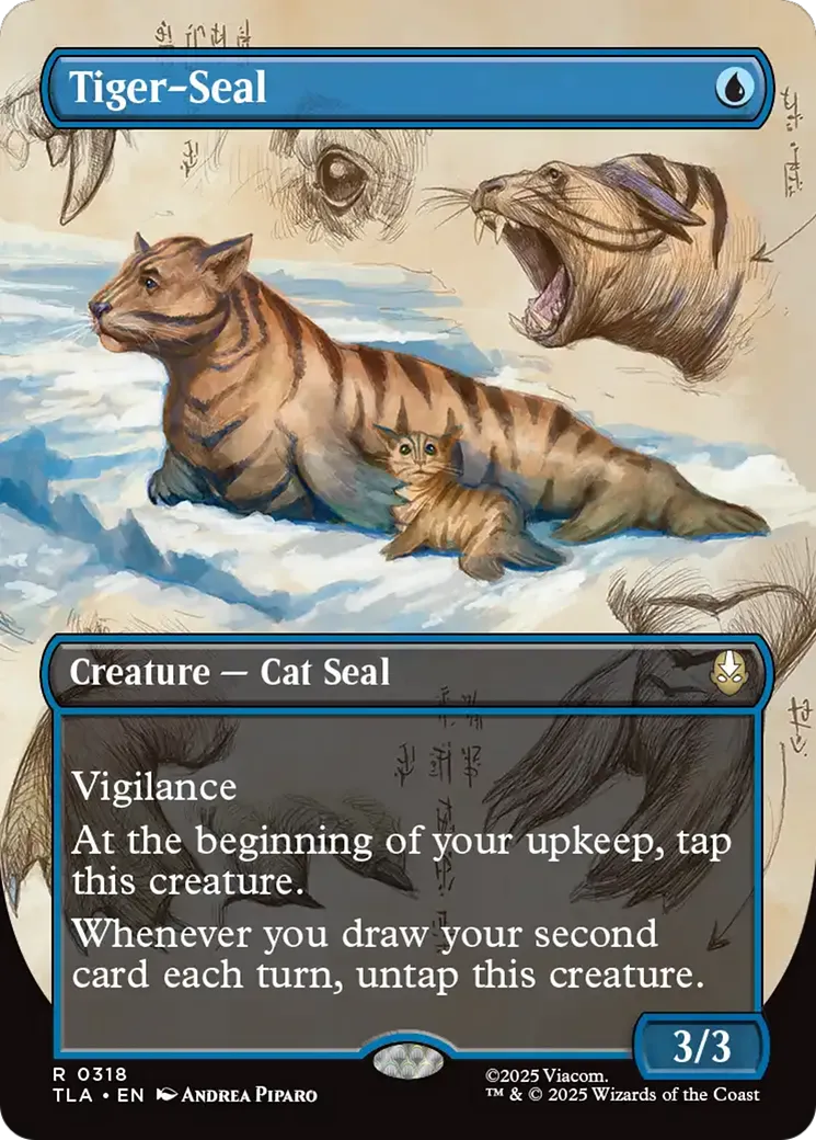 Phoque-tigre — Avatar: The Last Airbender — Magic: The Gathering