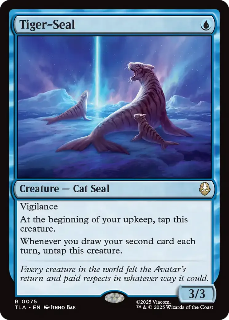 Phoque-tigre — Avatar: The Last Airbender — Magic: The Gathering