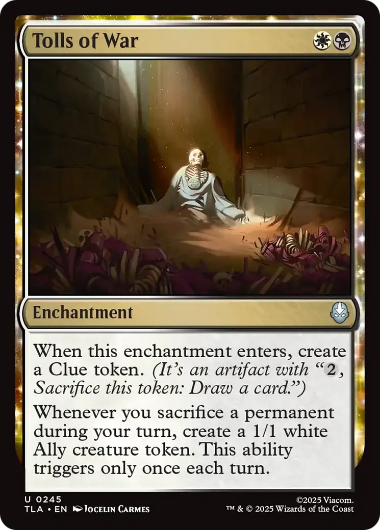 Tolls of War — Avatar: The Last Airbender — Magic: The Gathering