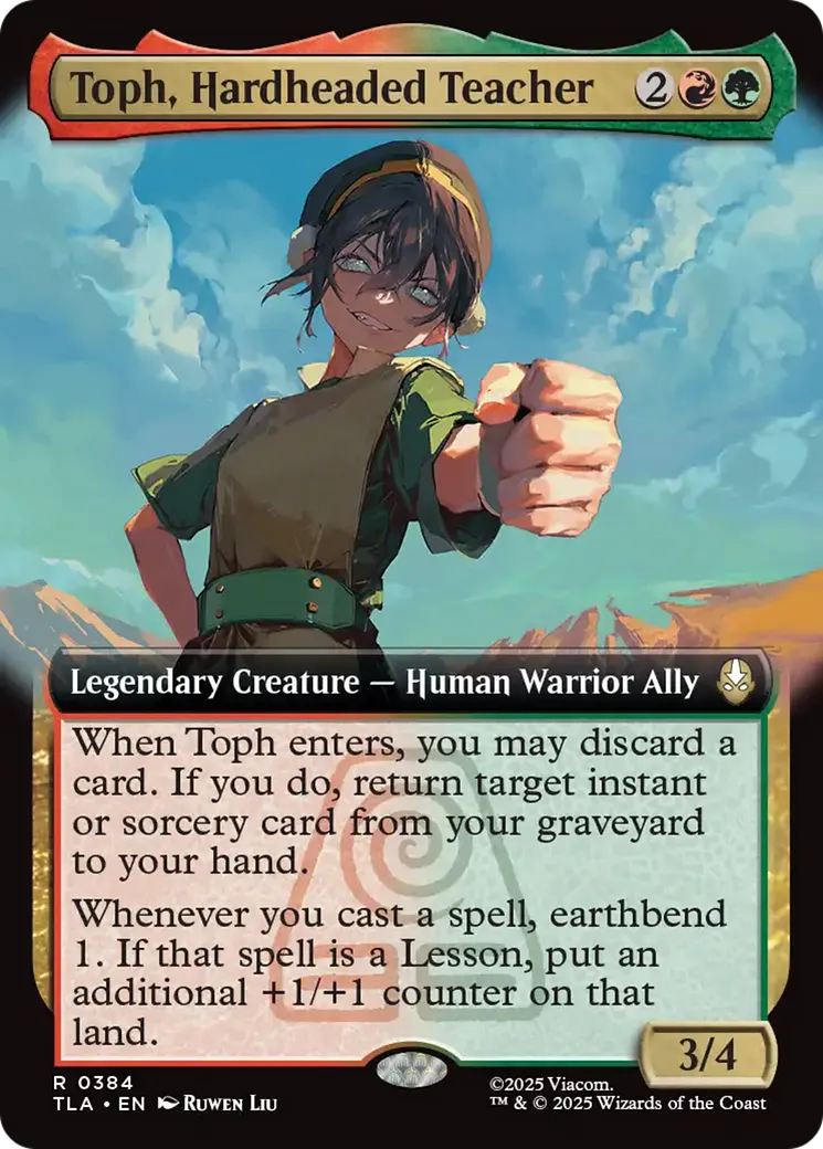 Toph, Hardheaded Teacher — Avatar: The Last Airbender — Magic: The Gathering