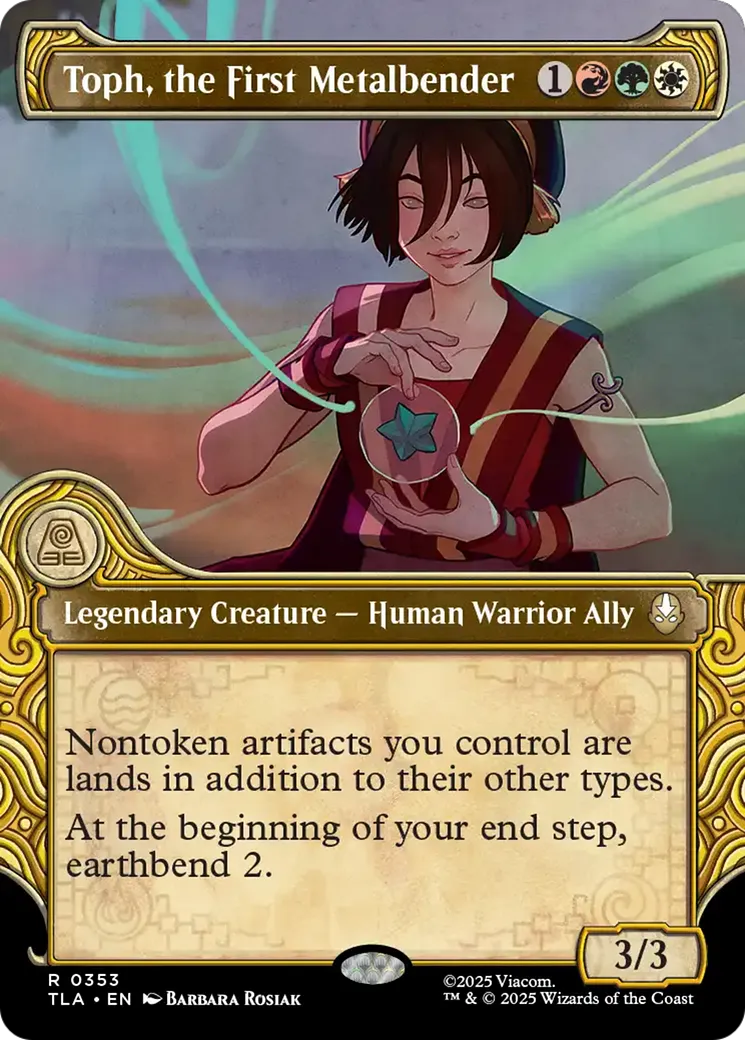 Toph, le premier maître du Métal from Avatar: The Last Airbender - Magic: The Gathering