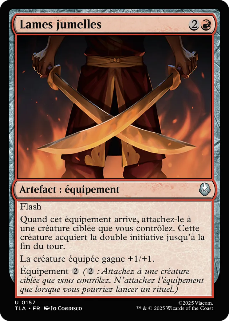 Lames jumelles — Avatar: The Last Airbender — Magic: The Gathering