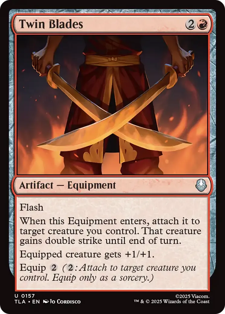 Lames jumelles — Avatar: The Last Airbender — Magic: The Gathering