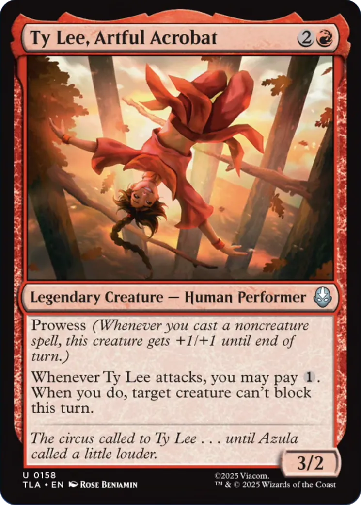 Ty Lee, Artful Acrobat — Avatar: The Last Airbender — Magic: The Gathering