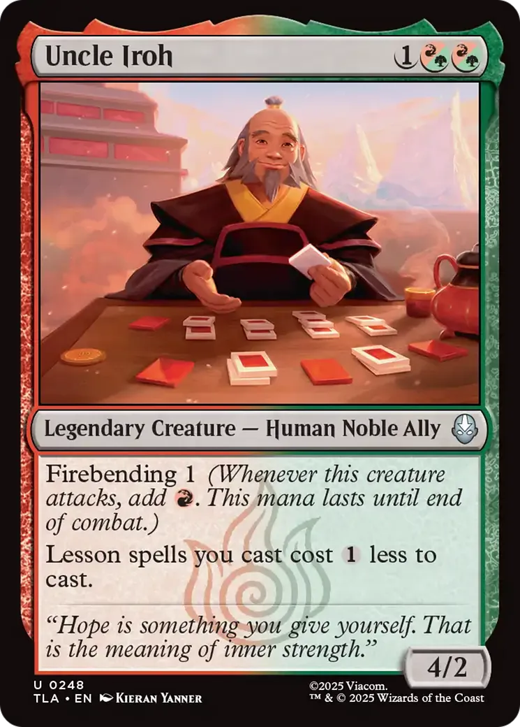 Uncle Iroh — Avatar: The Last Airbender — Magic: The Gathering