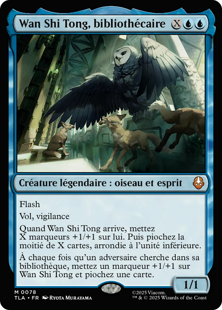 Wan Shi Tong, bibliothécaire — Avatar: The Last Airbender — Magic: The Gathering