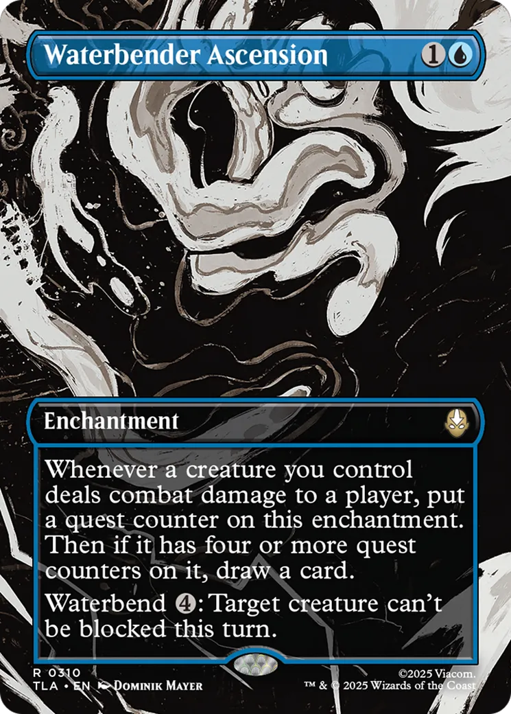 Waterbender Ascension — Avatar: The Last Airbender — Magic: The Gathering