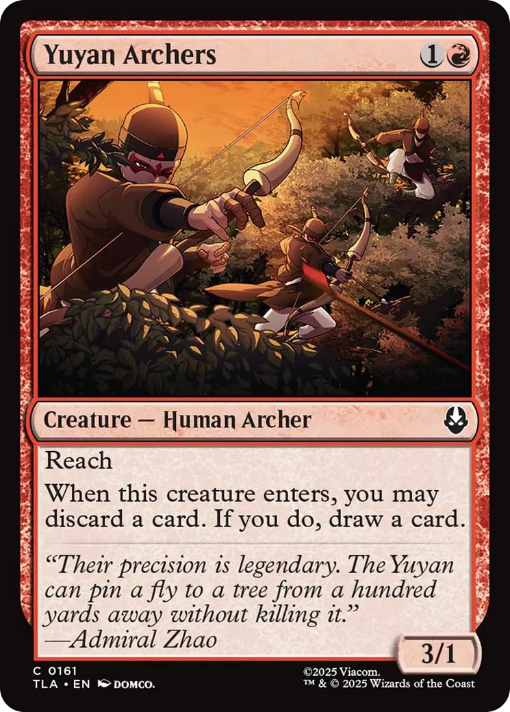 Yuyan Archers — Avatar: The Last Airbender — Magic: The Gathering
