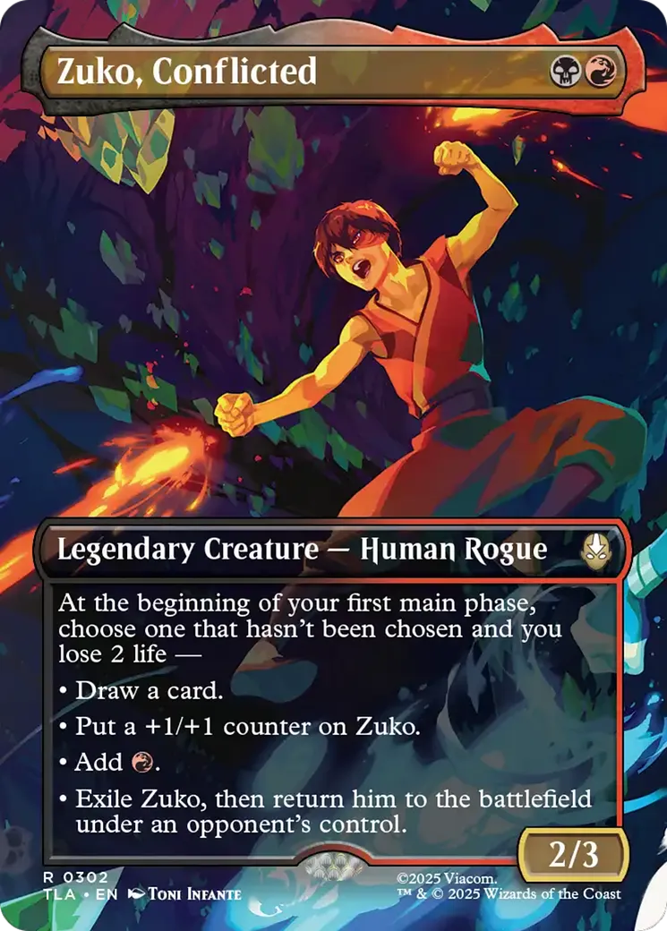 Zuko, Conflicted — Avatar: The Last Airbender — Magic: The Gathering