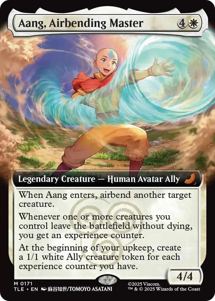 Aang, Airbending Master — Avatar: The Last Airbender Eternal — Magic: The Gathering