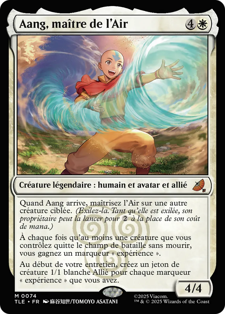 Aang, maître de l'Air — Avatar: The Last Airbender Eternal — Magic: The Gathering