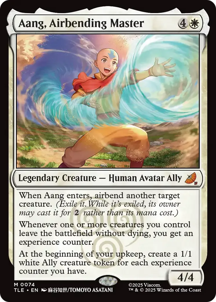 Aang, maître de l'Air — Avatar: The Last Airbender Eternal — Magic: The Gathering