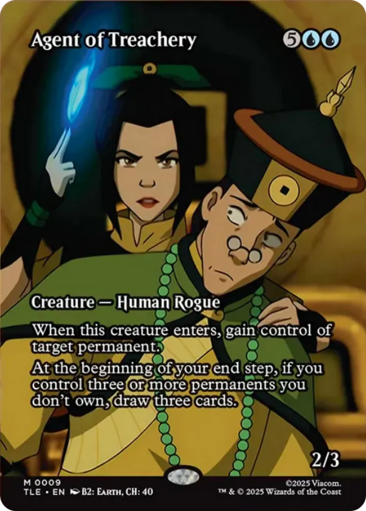 Agent of Treachery — Avatar: The Last Airbender Eternal — Magic: The Gathering