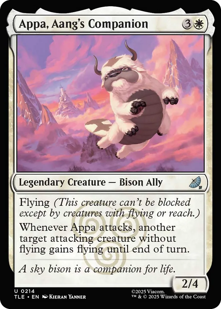 Appa, Aang's Companion — Avatar: The Last Airbender Eternal — Magic: The Gathering