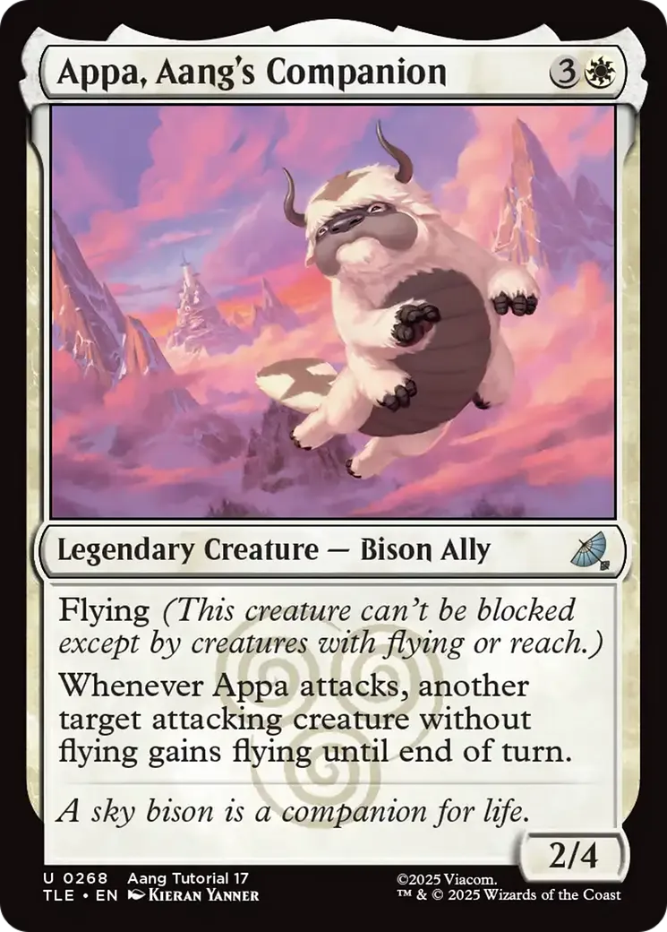 Appa, compagnon d'Aang — Avatar: The Last Airbender Eternal — Magic: The Gathering