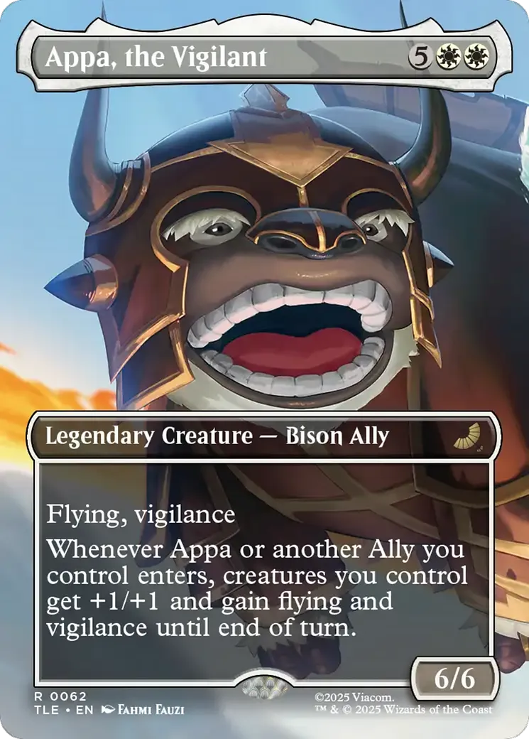 Appa, éclaireur vigilant — Avatar: The Last Airbender Eternal — Magic: The Gathering