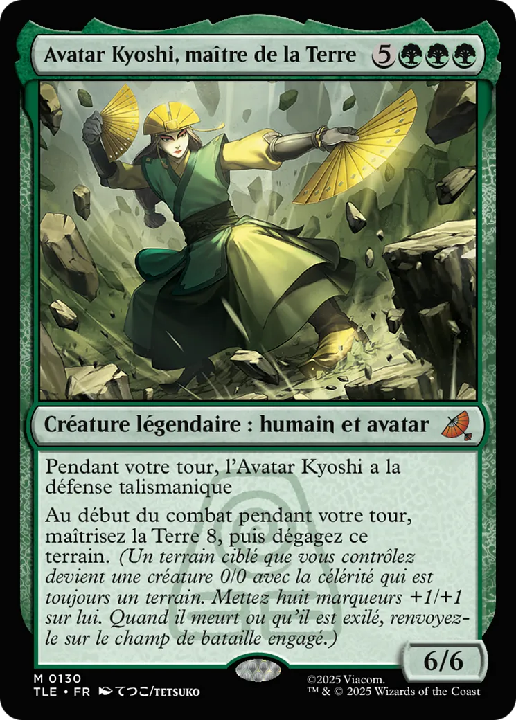 Avatar Kyoshi, maître de la Terre — Avatar: The Last Airbender Eternal — Magic: The Gathering