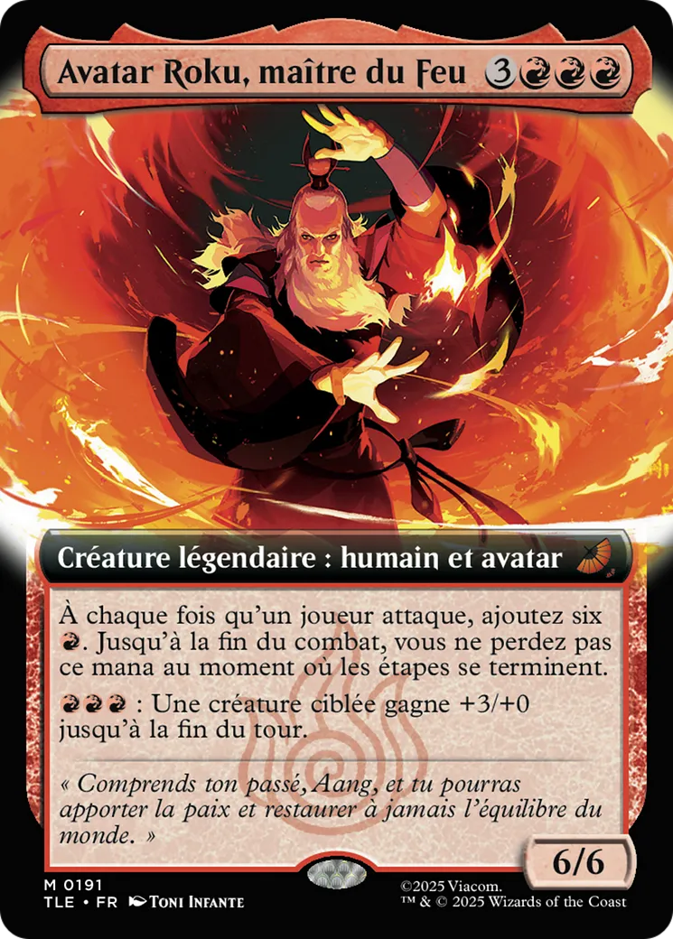 Avatar Roku, maître du Feu — Avatar: The Last Airbender Eternal — Magic: The Gathering