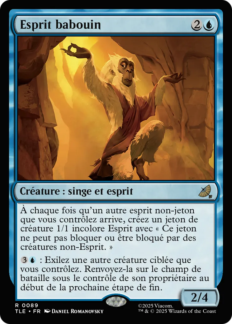 Esprit babouin — Avatar: The Last Airbender Eternal — Magic: The Gathering