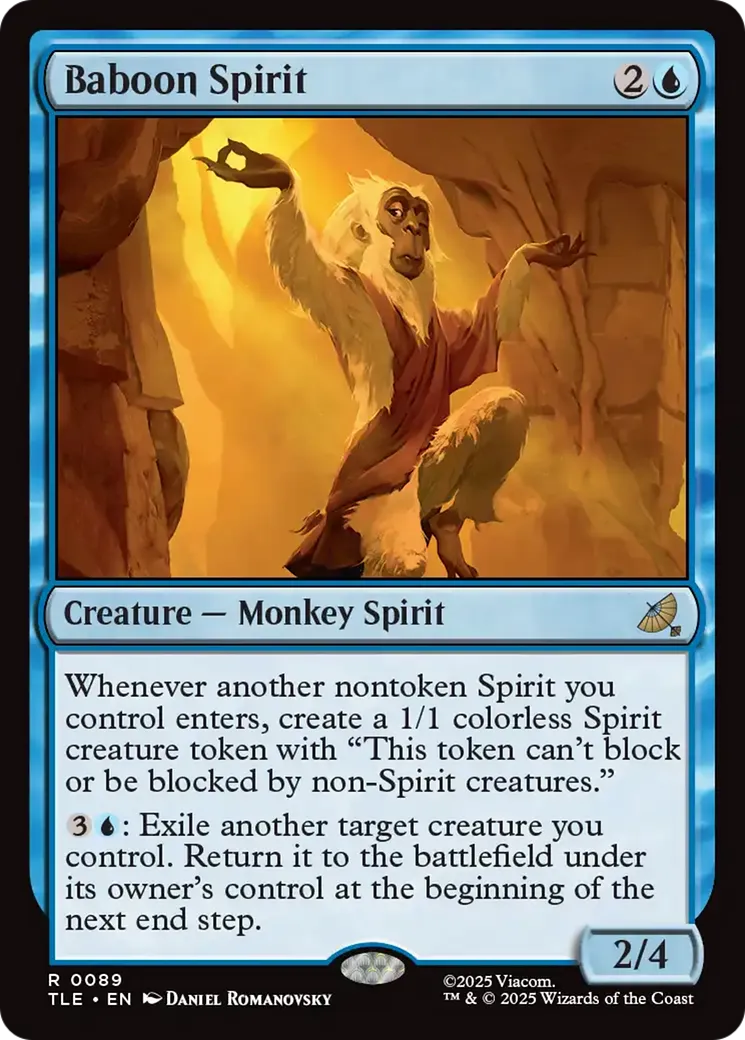 Baboon Spirit — Avatar: The Last Airbender Eternal — Magic: The Gathering
