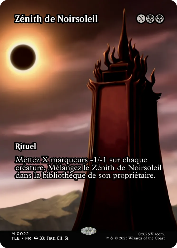 Zénith de Noirsoleil — Avatar: The Last Airbender Eternal — Magic: The Gathering