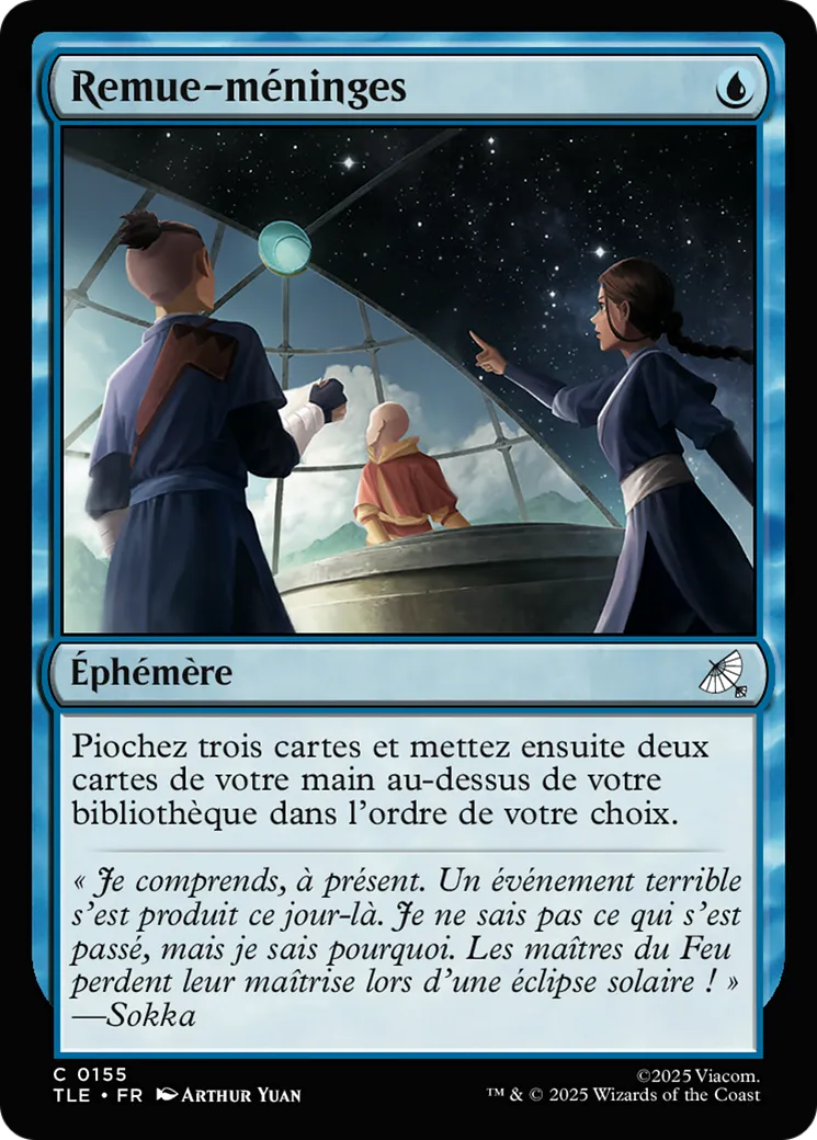 Remue-méninges — Avatar: The Last Airbender Eternal — Magic: The Gathering
