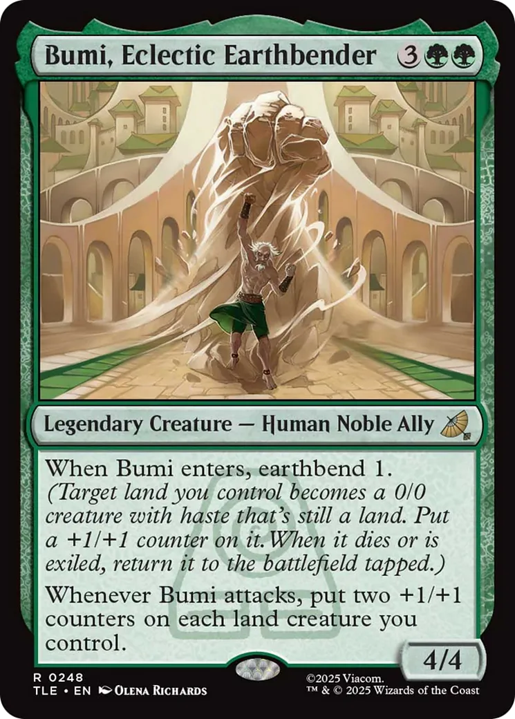 Bumi, Eclectic Earthbender — Avatar: The Last Airbender Eternal — Magic: The Gathering