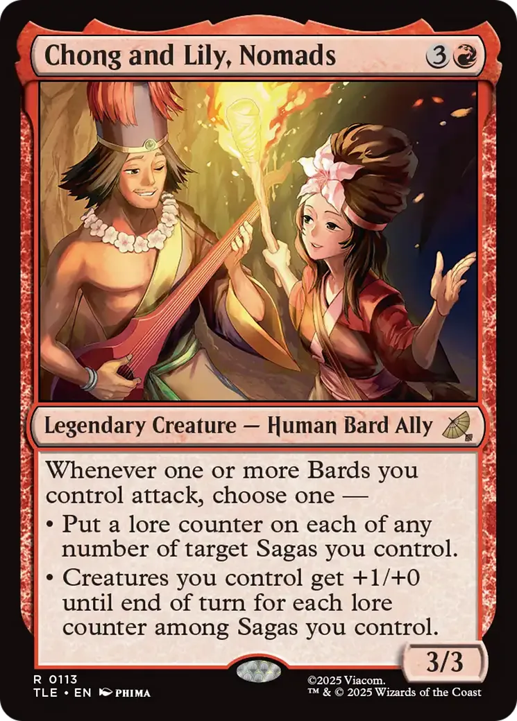 Chong and Lily, Nomads — Avatar: The Last Airbender Eternal — Magic: The Gathering