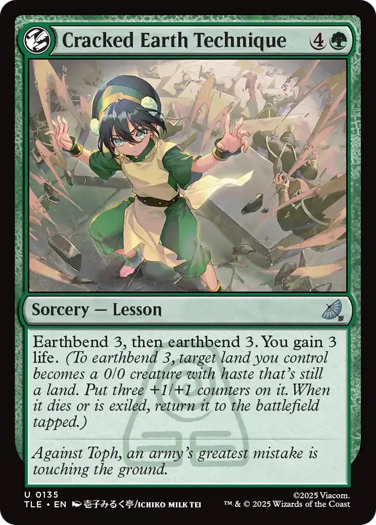 Cracked Earth Technique — Avatar: The Last Airbender Eternal — Magic: The Gathering