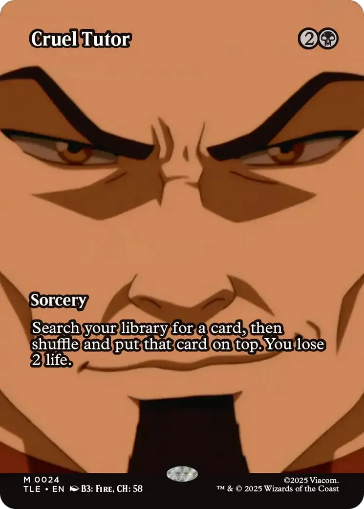Cruel Tutor — Avatar: The Last Airbender Eternal — Magic: The Gathering