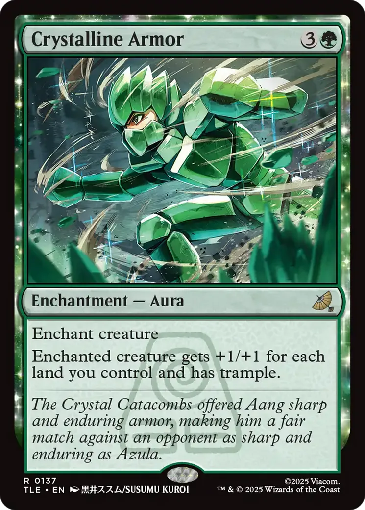 Crystalline Armor — Avatar: The Last Airbender Eternal — Magic: The Gathering