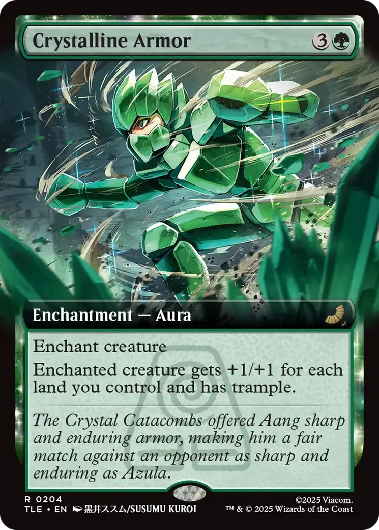 Crystalline Armor — Avatar: The Last Airbender Eternal — Magic: The Gathering