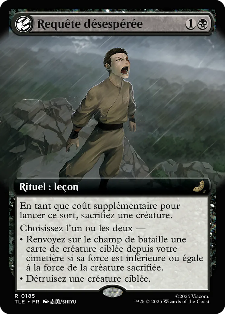 Requête désespérée — Avatar: The Last Airbender Eternal — Magic: The Gathering