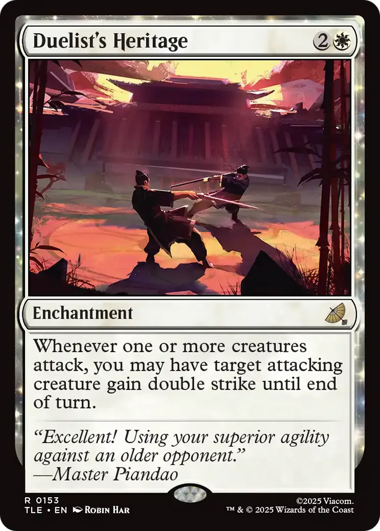 Duelist's Heritage — Avatar: The Last Airbender Eternal — Magic: The Gathering