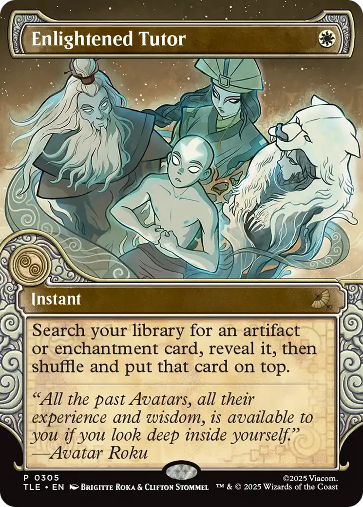 Enlightened Tutor — Avatar: The Last Airbender Eternal — Magic: The Gathering