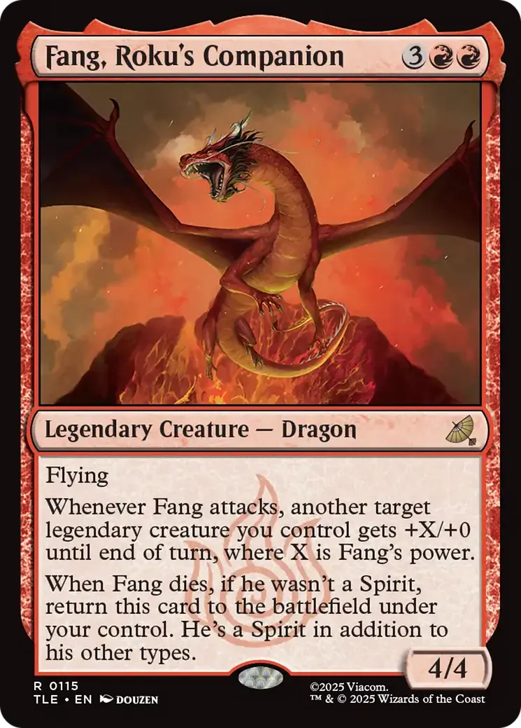 Fang, Roku's Companion — Avatar: The Last Airbender Eternal — Magic: The Gathering