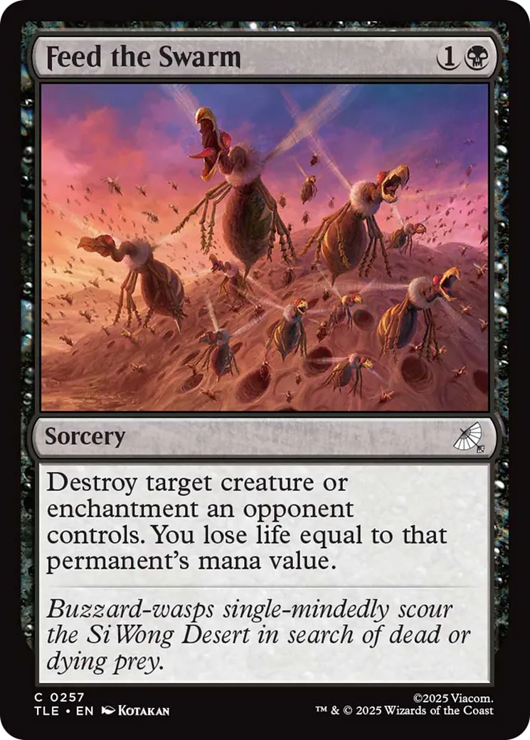 Feed the Swarm — Avatar: The Last Airbender Eternal — Magic: The Gathering